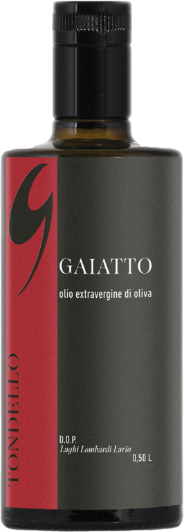 Olio extravergine d'oliva Tondello DOP Laghi Lombardi Lario - Olio Gaiatto