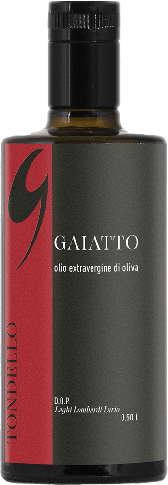 Olio extravergine d'oliva Tondello DOP Laghi Lombardi Lario - Olio Gaiatto
